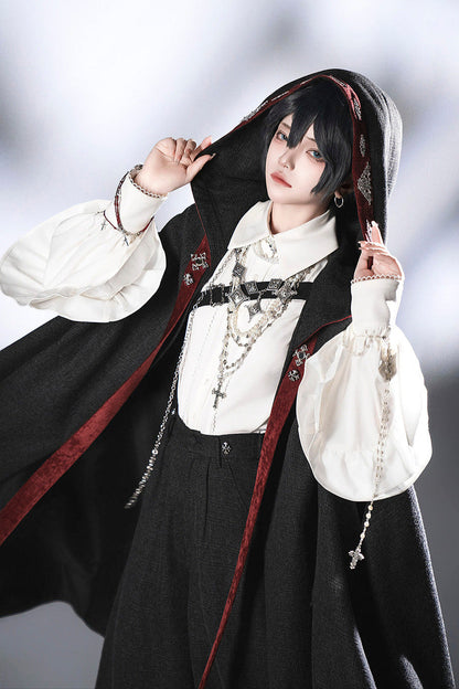 Sacred Oath Retro Prince Hooded Cape + Pants