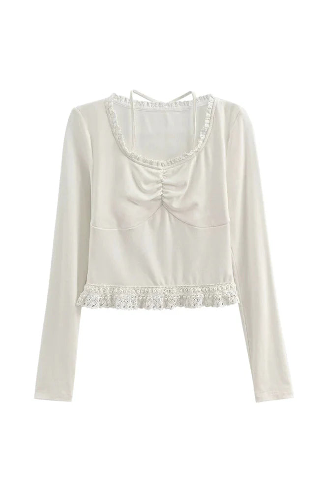 Sweet Halter Neck Top