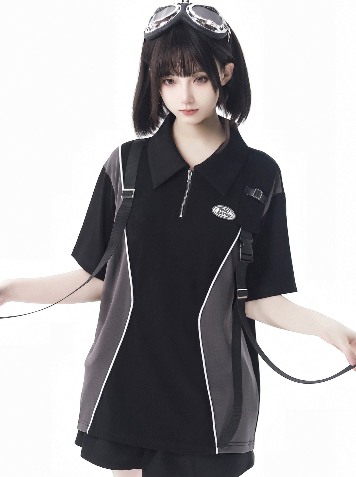 Wind Stream Lapel Paneled Suit