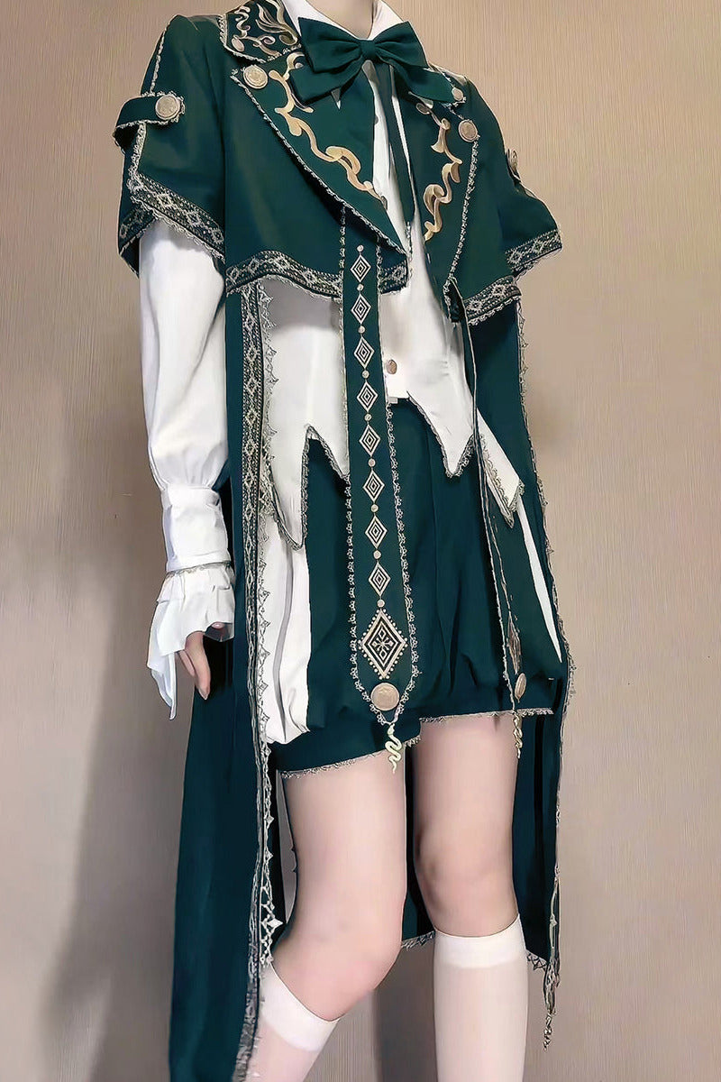 Great Star Angel Army Prince Cape Jacket Suit Full Set
