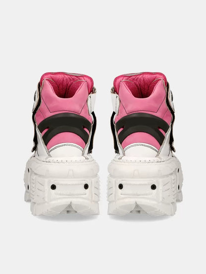 Street Punk High-top Platform Sneakers