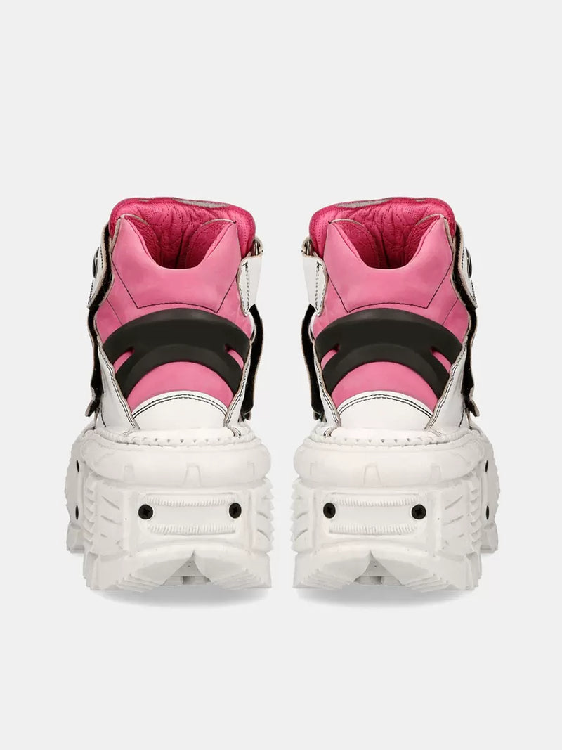 Street Punk High-top Platform Sneakers