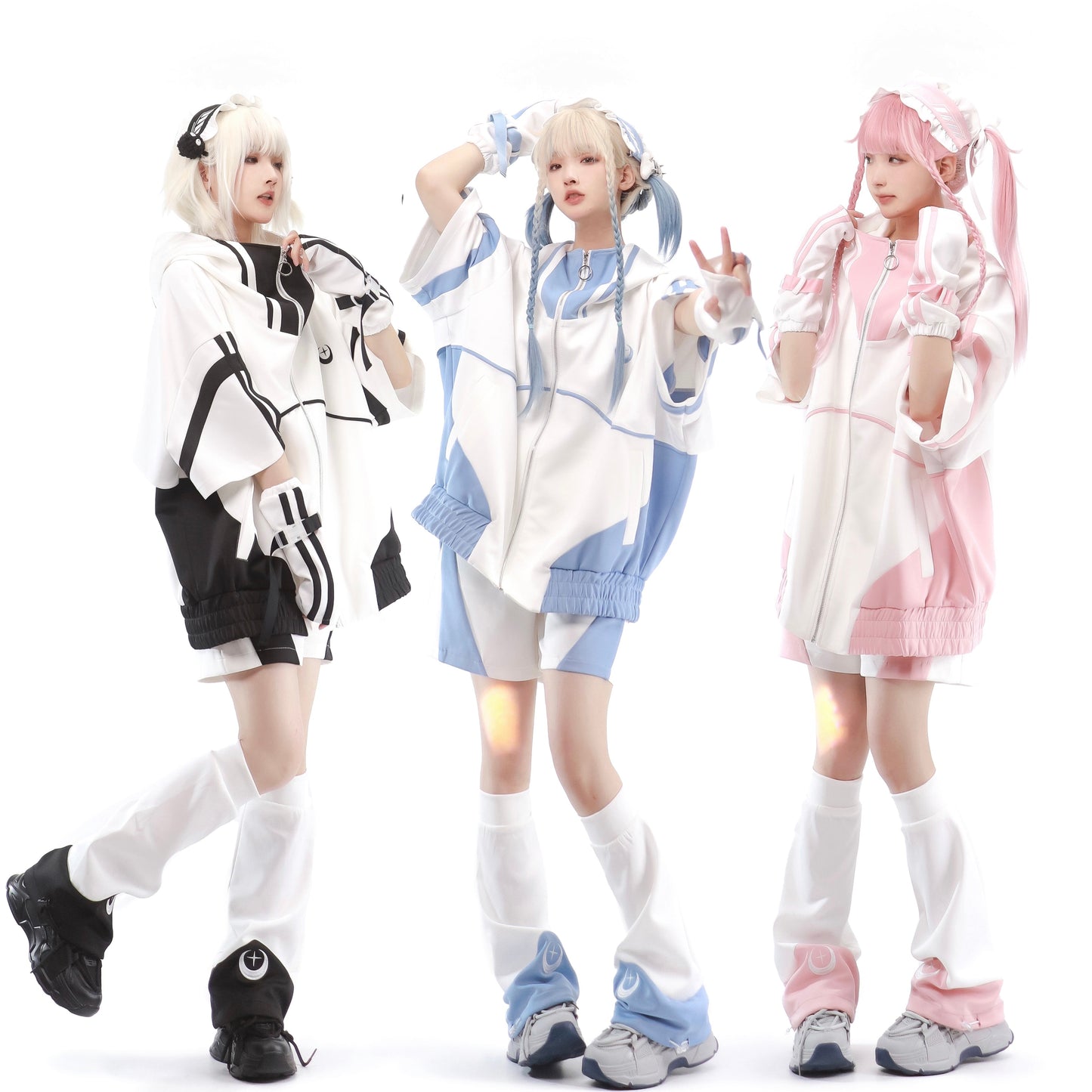 [angel Style] Subculture Cyber Jersey Set