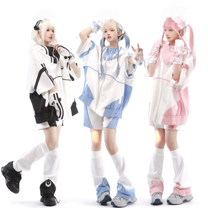 [angel Style] Subculture Cyber Jersey Set