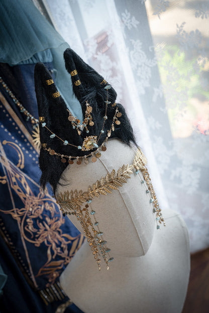 [pre-order] Bastet Classic Series Lolita Dress + Outerwear + Headdress + Bracelet