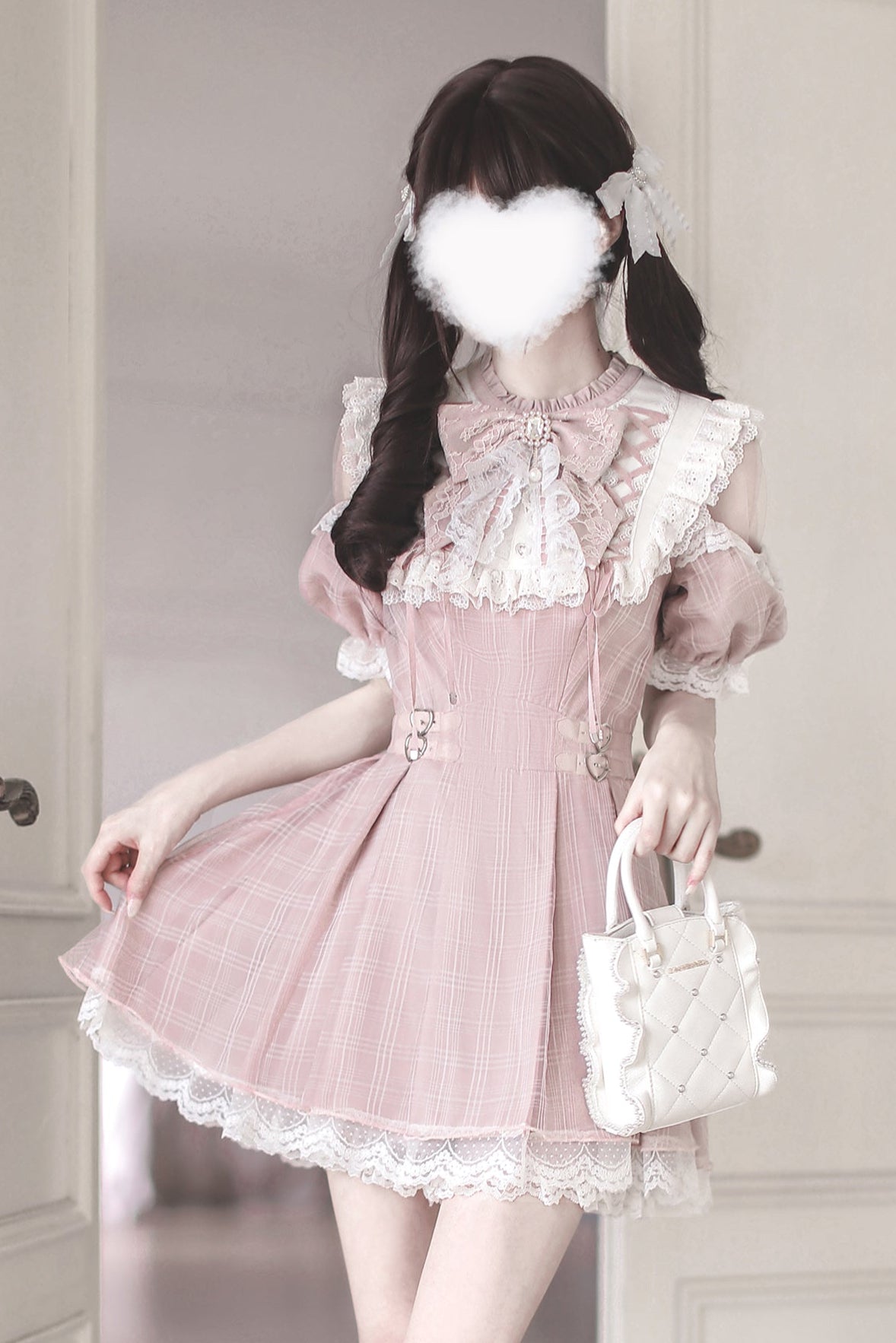 [pre-order] Sweet Plaid Sweet Girly Dress