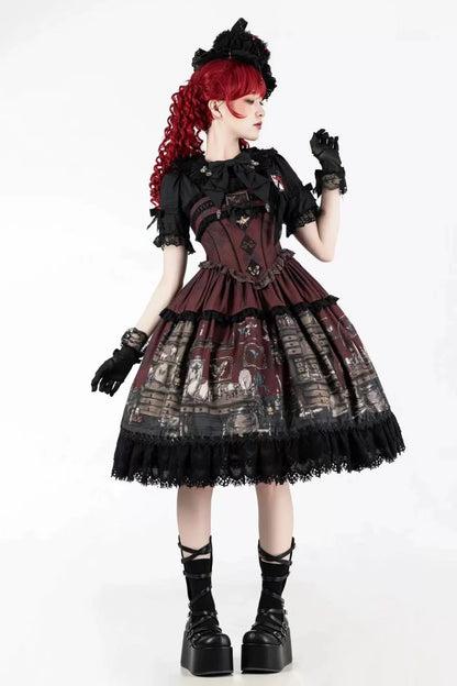 Spell Collection Room Stitch Fake Two Piece Dress