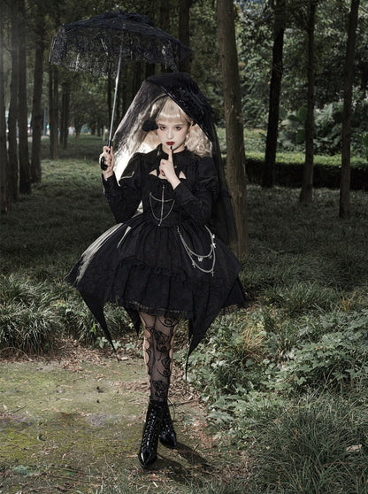 Dark Gothic Vampire Lolita Dress