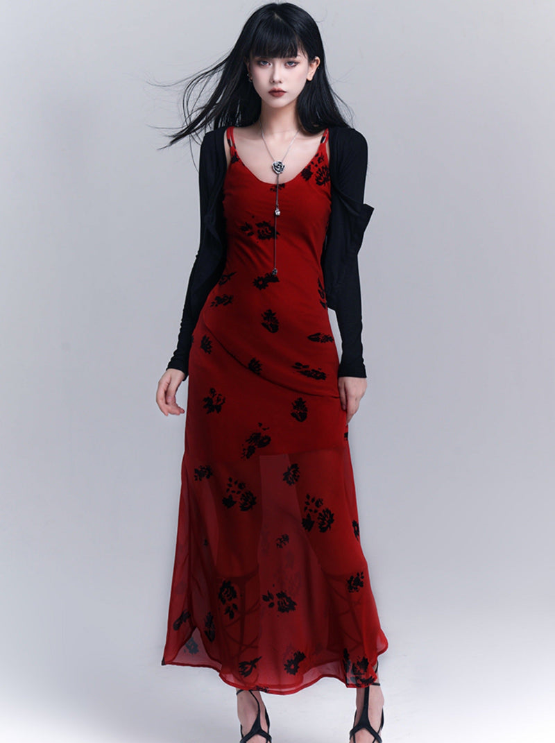 Mode Dark Camisole Dress