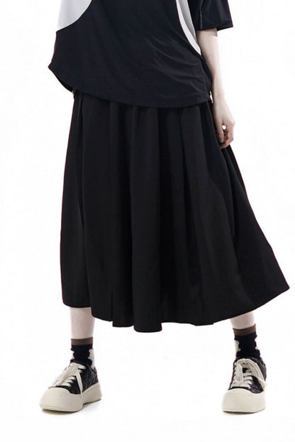 Mode Star Jersey Crew Neck Top + V Neck Top + Short Skirt + Long Skirt