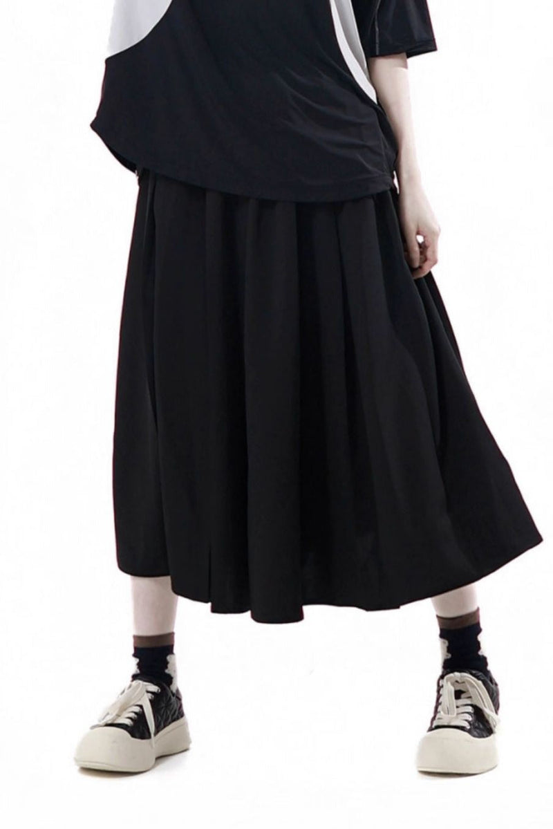 Mode Star Jersey Crew Neck Top + V Neck Top + Short Skirt + Long Skirt