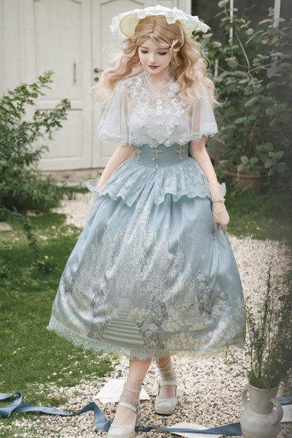 Princess Cape + Camisole + Skirt