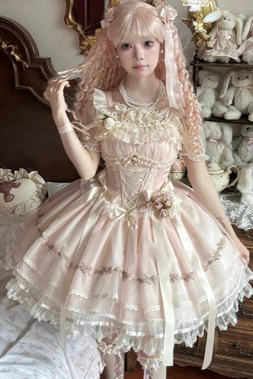 Ballet Style Girly Princess Lolita Dress