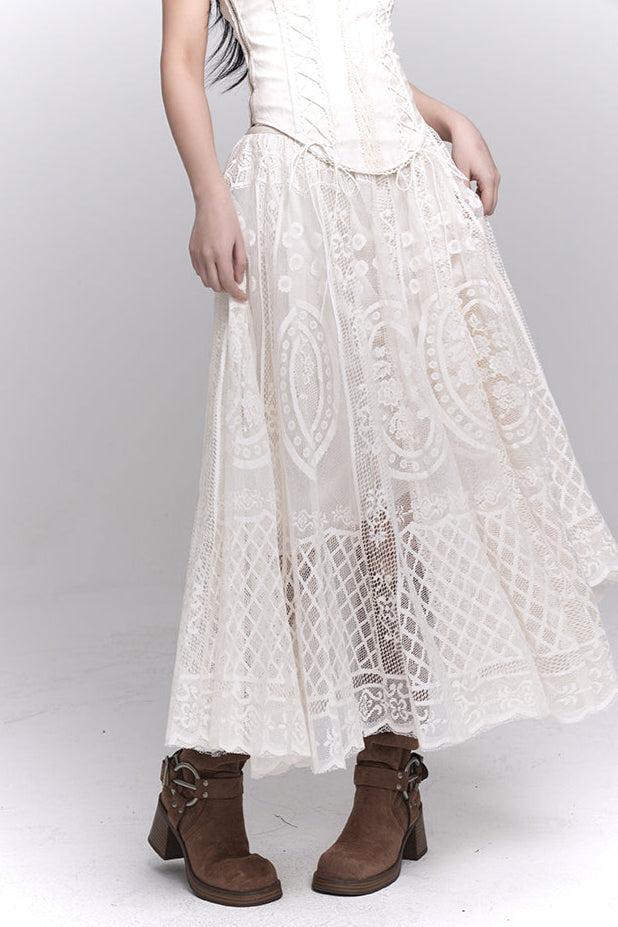 Mode Lace Choose Top + Lace Skirt