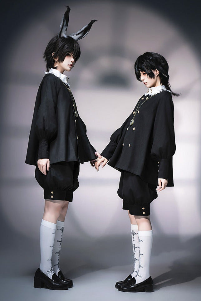 Chrono Rabbit European Prince Cape Jacket Suit