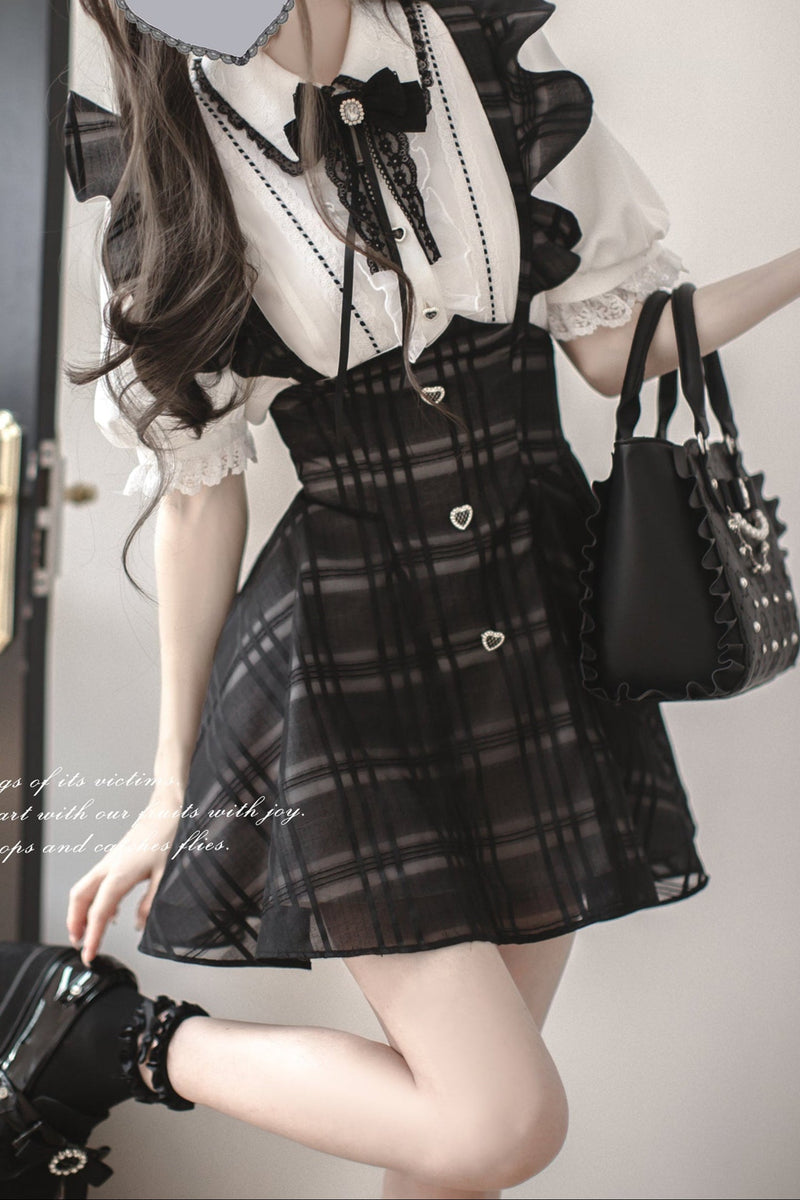 Mine Blouse + Suspender Skirt