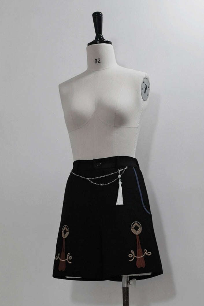 Treasure Chinese-style Element Hoodie Jacket Suit Set