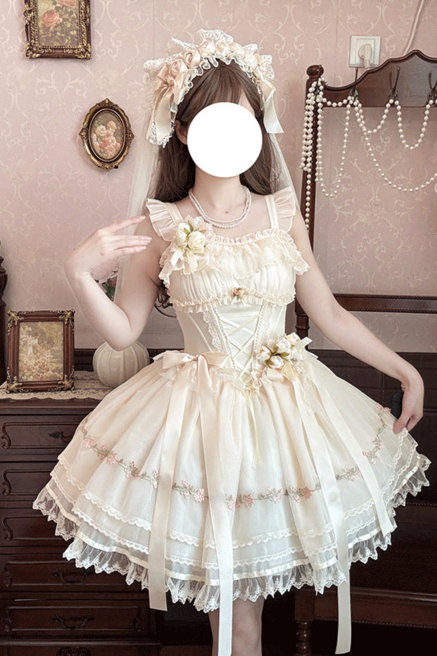 Ballet Style Girly Princess Lolita Dress