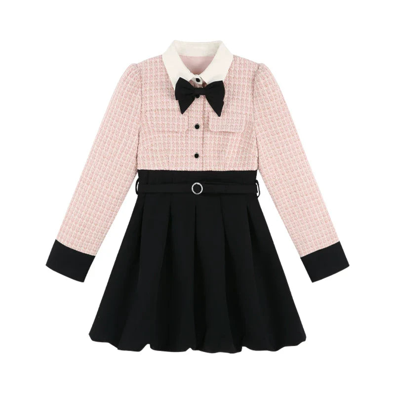 Woolen Two-piece Dress