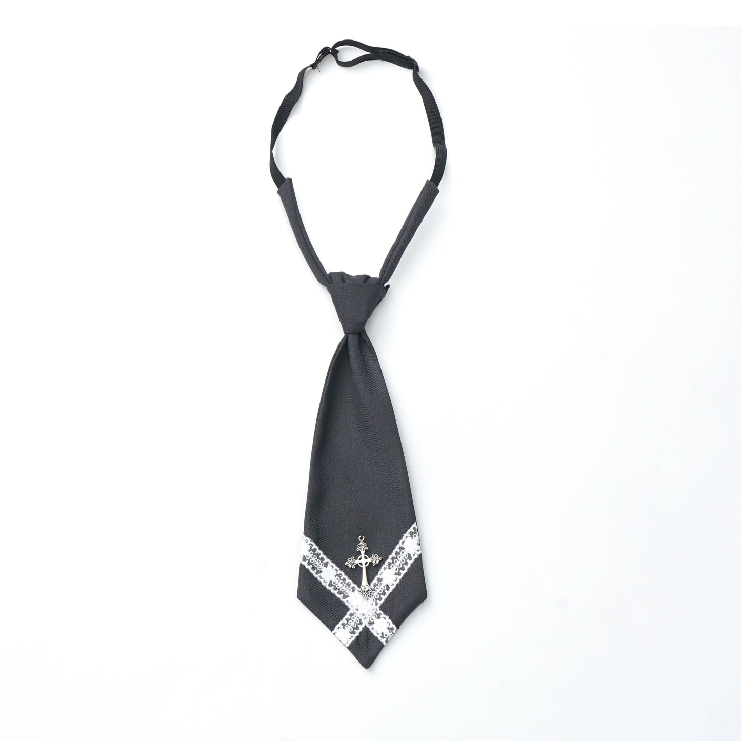 College Jacket + Suspender Skirt + Blouse + Tie