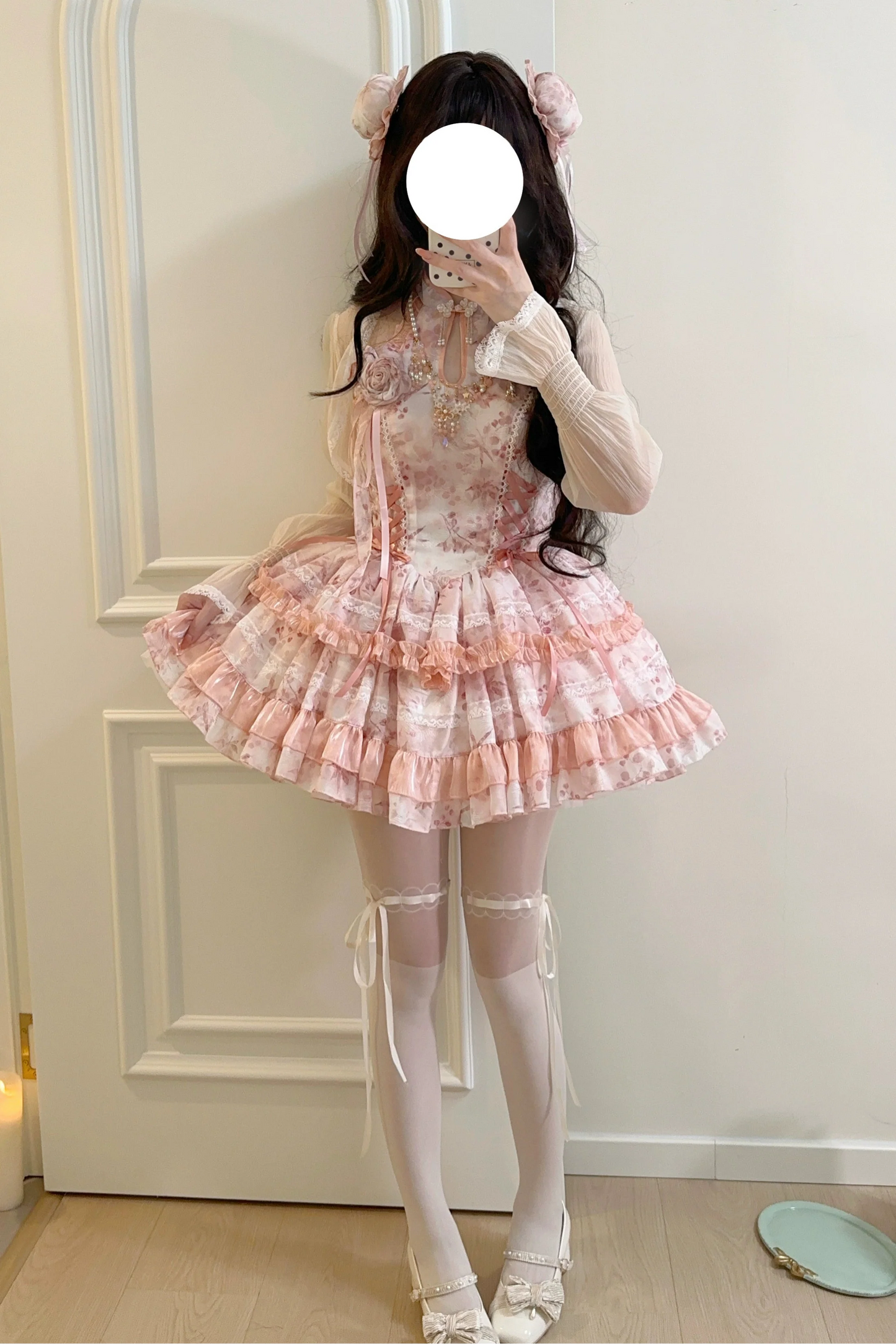 Peach Sugar Sweet Lolita Dress