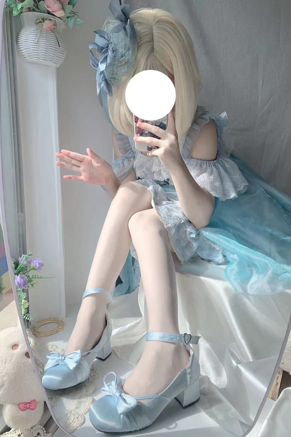 Lace-up Ribbon Ballet Lolita Shoes