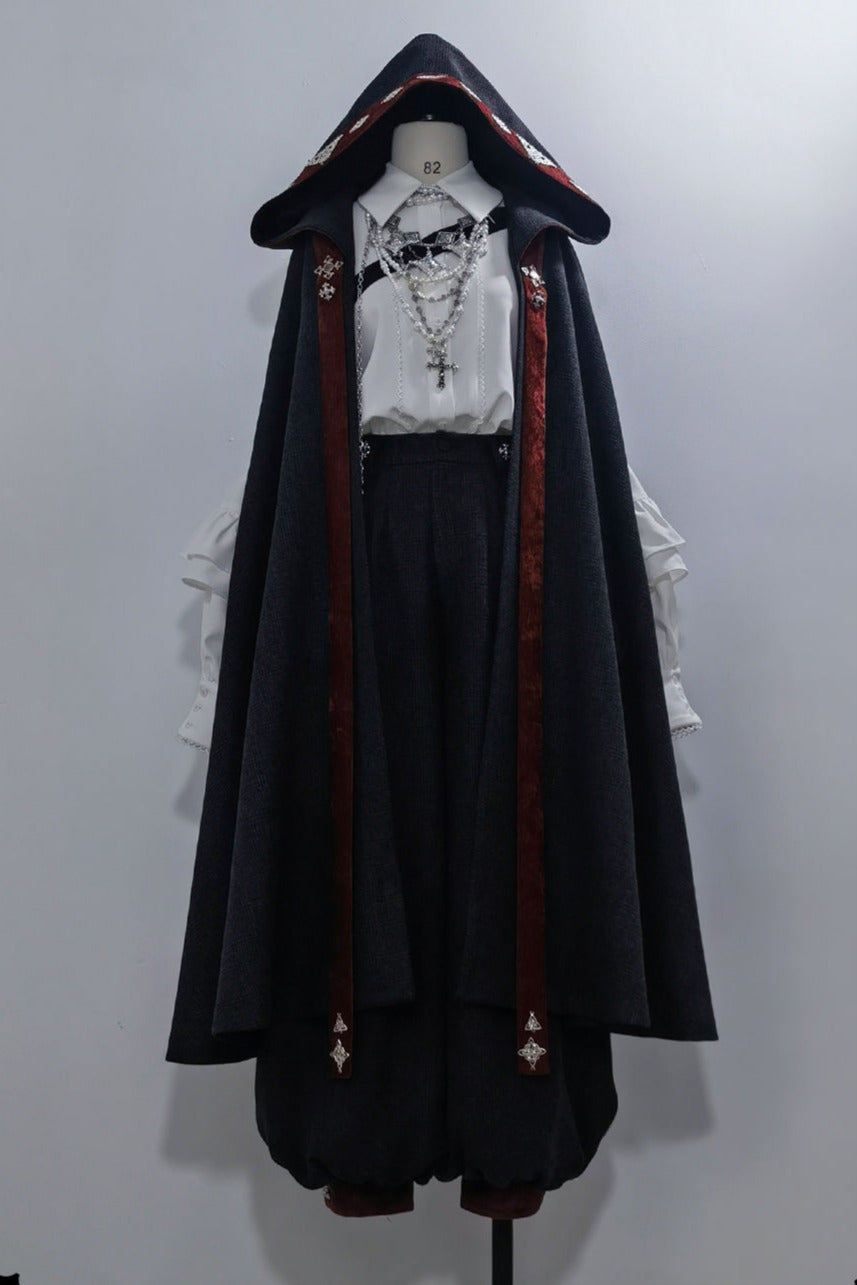 Sacred Oath Retro Prince Hooded Cape + Pants