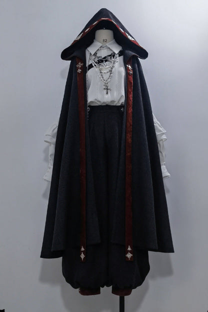 Sacred Oath Retro Prince Hooded Cape + Pants