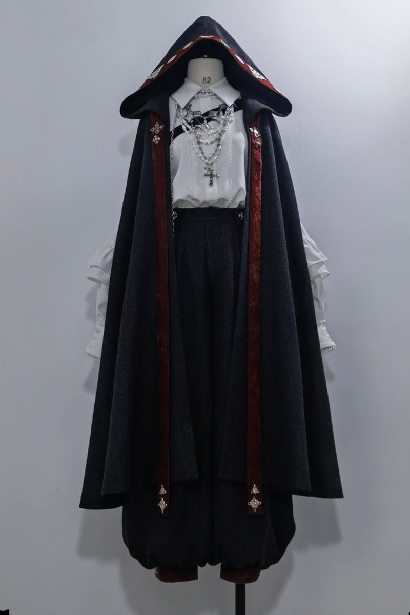 Sacred Oath Retro Prince Hooded Cape + Pants