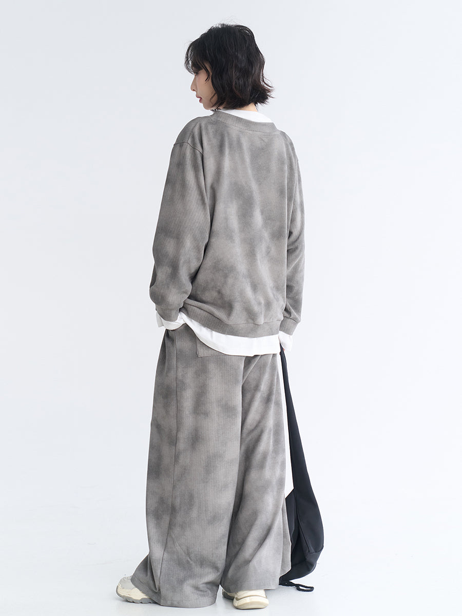 Museum Style Relaxed Top + Loose Pants