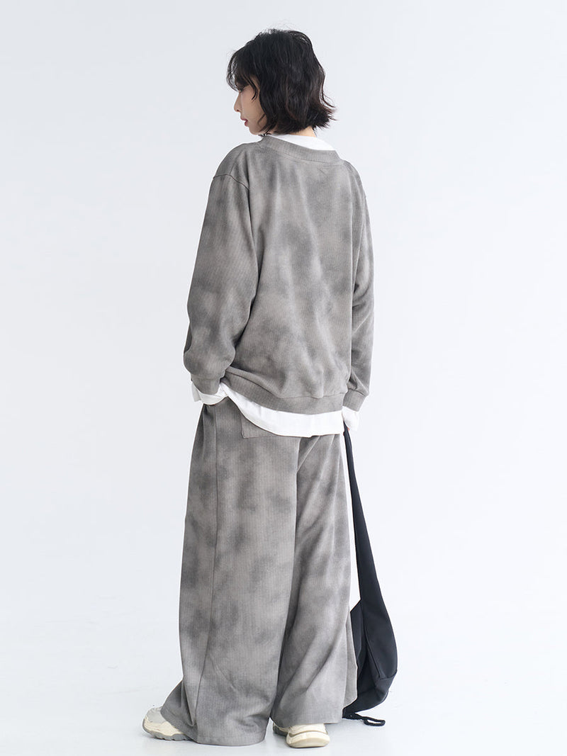 Museum Style Relaxed Top + Loose Pants