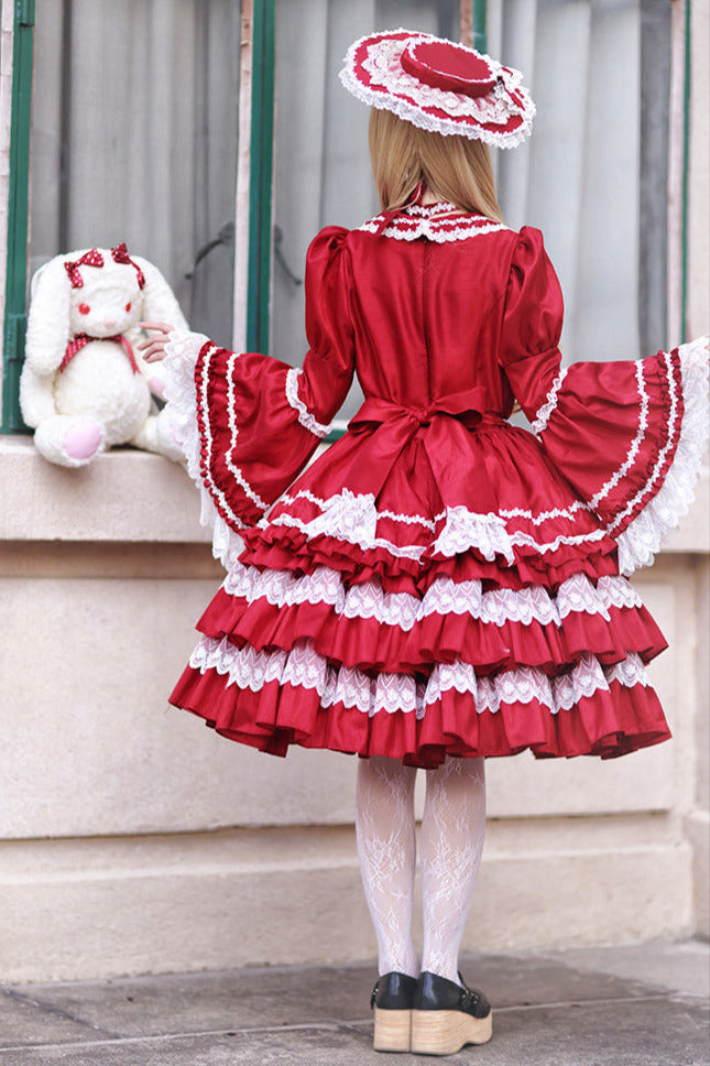 [order Deadline: January 19] Eternal French Doll Princess Sleeve Dress + Hat