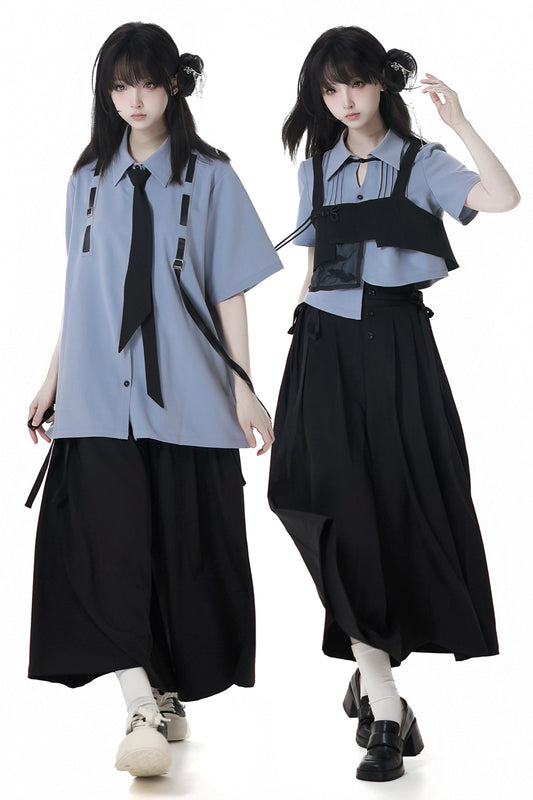 Mode Shirt + Cool Dress Pants + Vest