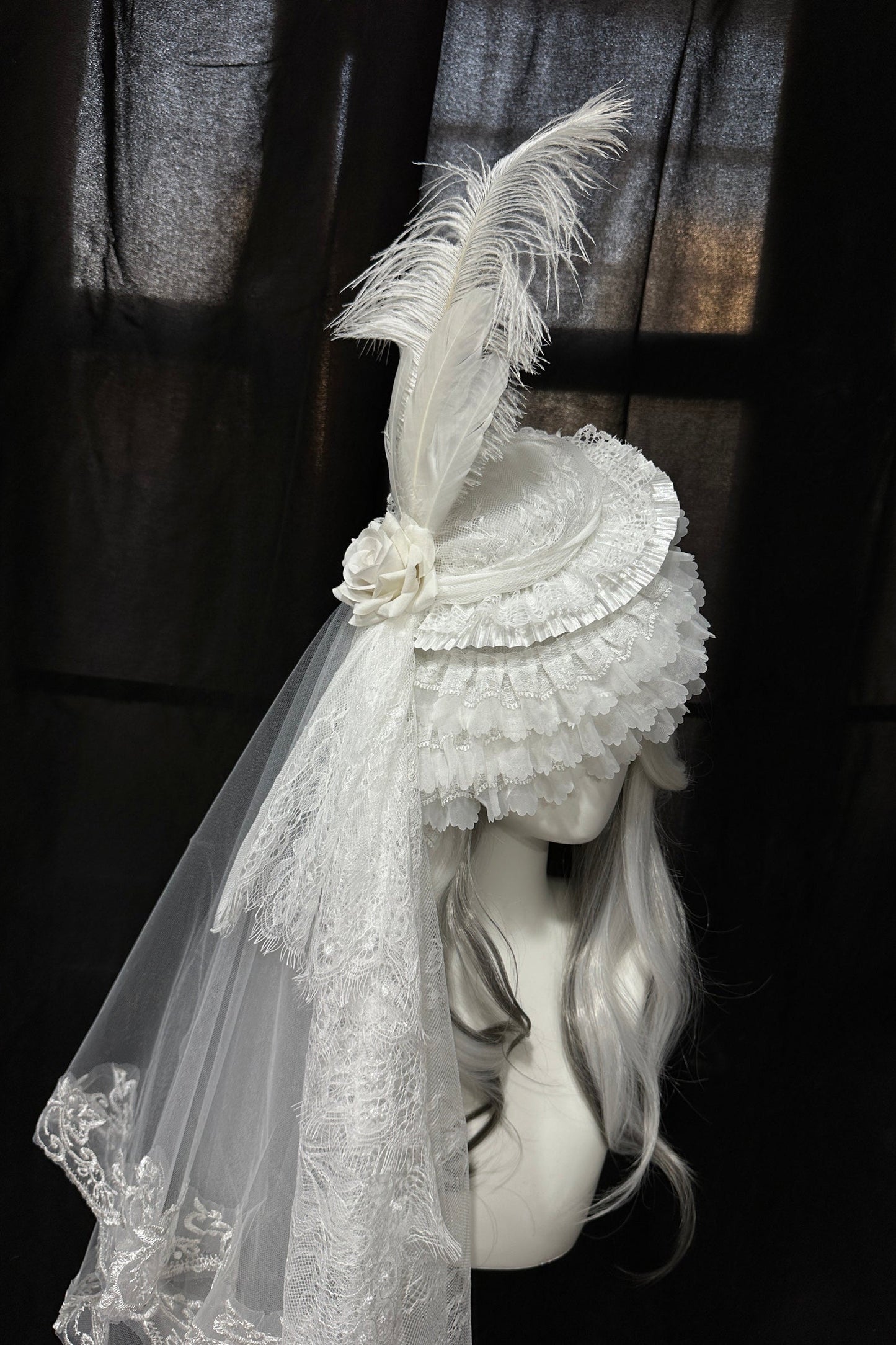Swan Lace Hat