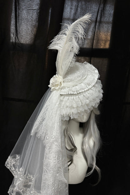 Swan Lace Hat