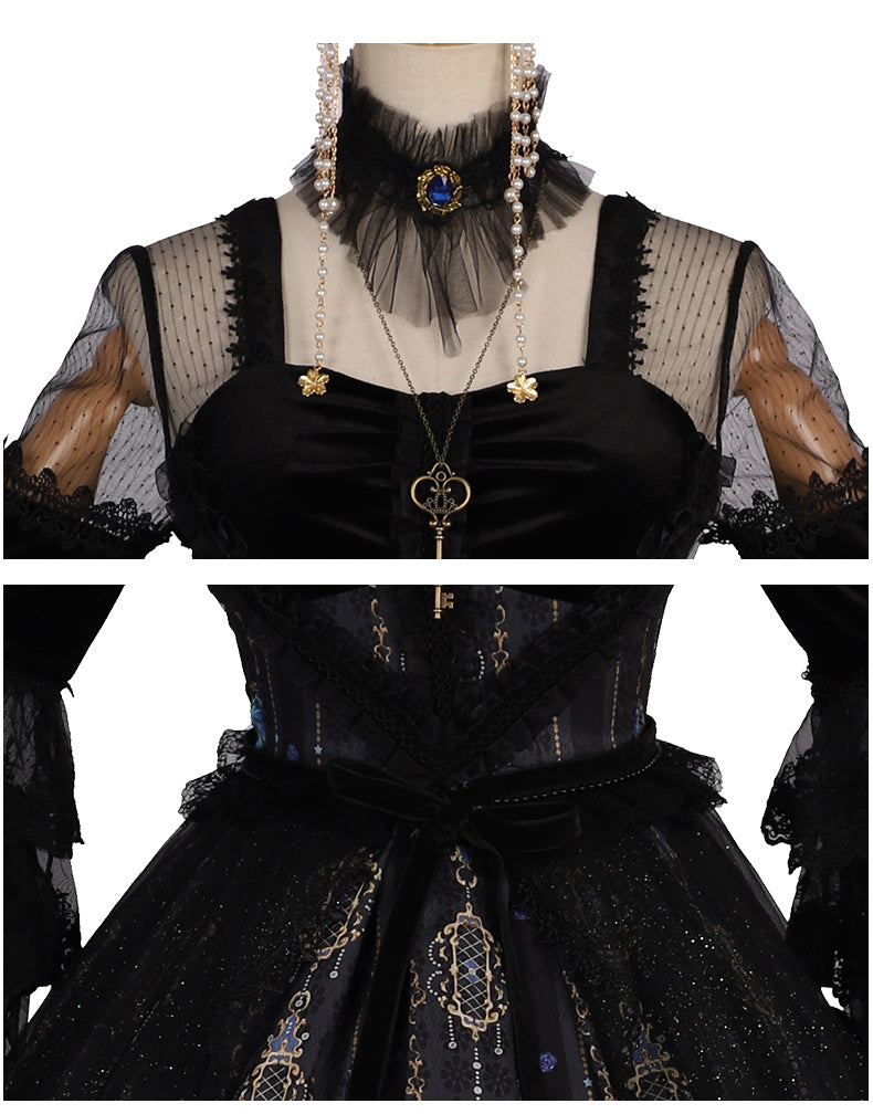 [pre-order] Love Lolita Skirt Original Underworld Dark Gothic Retro Lolita