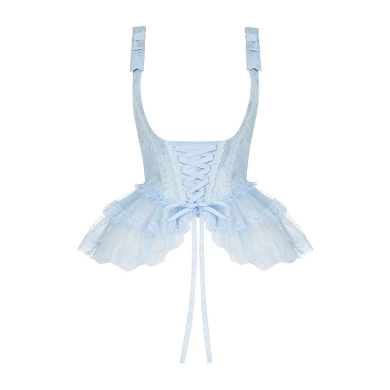 Square Neck Sea Salt Jumper Lolita Set