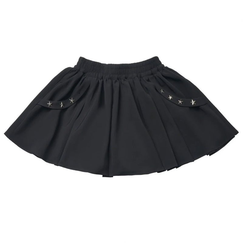 Mode Star Jersey Crew Neck Top + V Neck Top + Short Skirt + Long Skirt