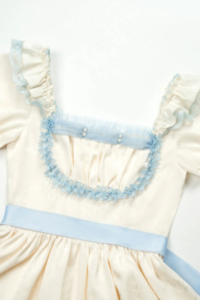 Square Neck Sea Salt Jumper Lolita Set