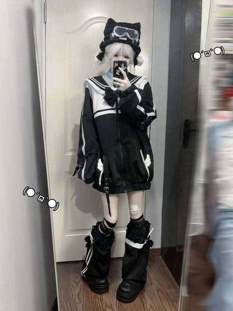 Mine Series Aqua Angel Loose Jacket + Leg Warmers