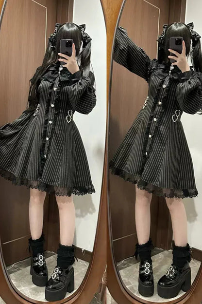 [pre-order] Jirai Ribbon Off-shoulder Dress