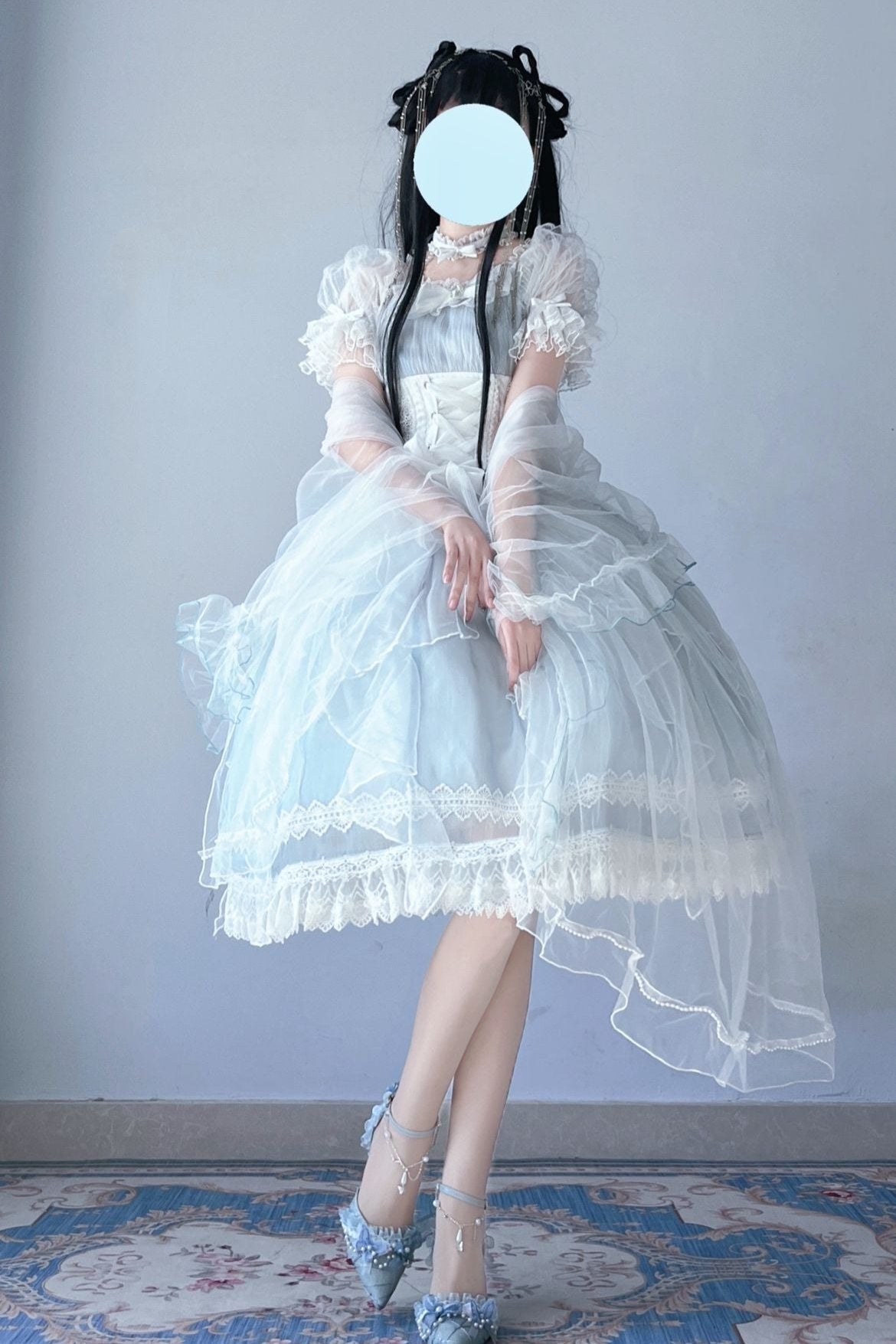 Summer Mermaid Tears Lolita Dress