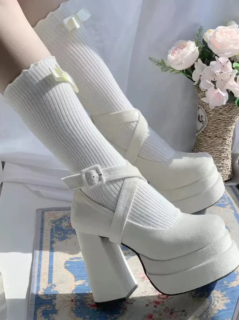 Lilian Bear Panda Original Platform High Heels