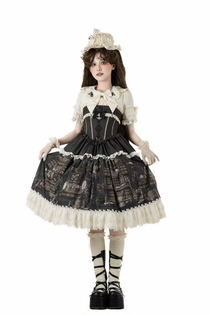 Spell Collection Room Stitch Fake Two Piece Dress