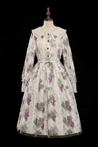 Retro Flower Lolita Dress