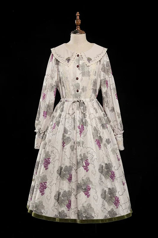Retro Flower Lolita Dress