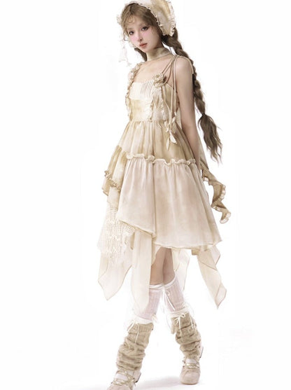 [pre-order] Light Rose Skirt + Cardigan