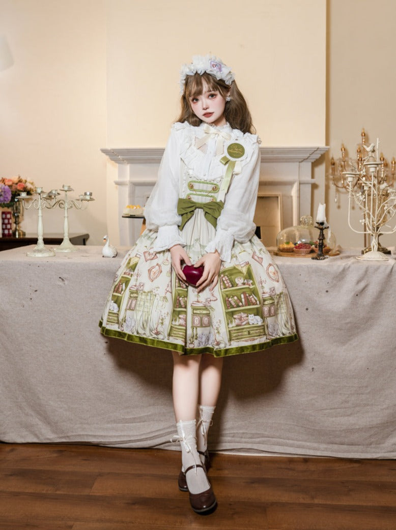 Retro College Style Lolita Dress