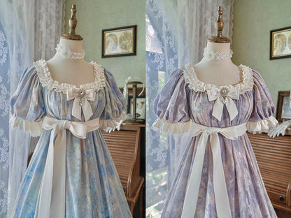 [order Deadline: December 30] Sun and Moon Poem Oil Paint Rose Dress Complete Set