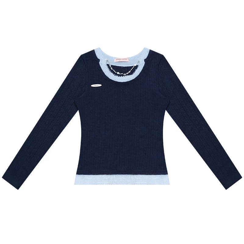 American Retro Slim Tops